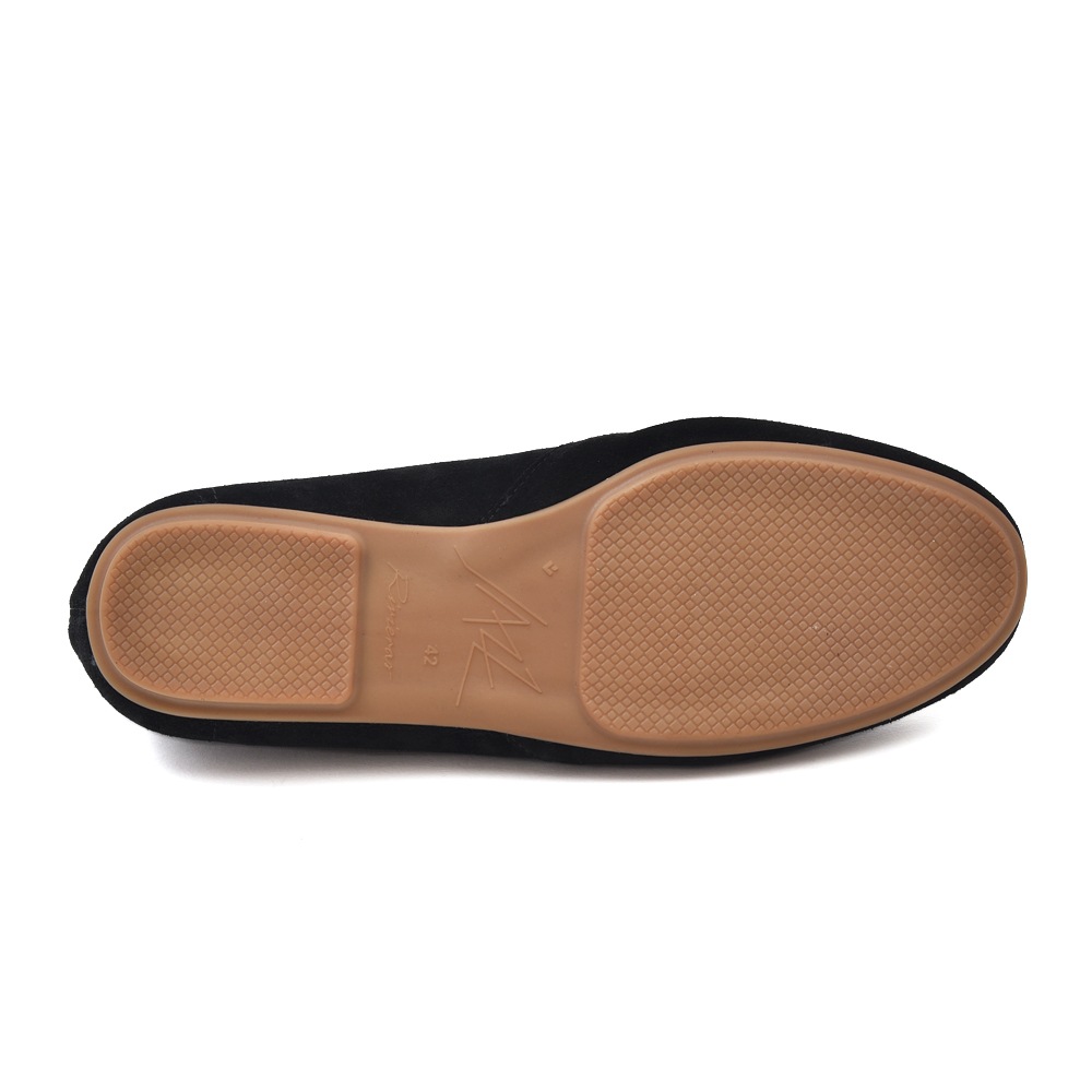 RIVIERAS リヴィエラ JAZZ SUEDE スエードスリッポンシューズ BLACK