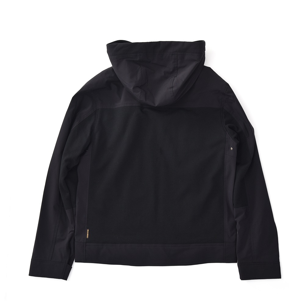 MOORER ムーレー ISOZAKI-KNF ストレッチナイロン×スウェット  