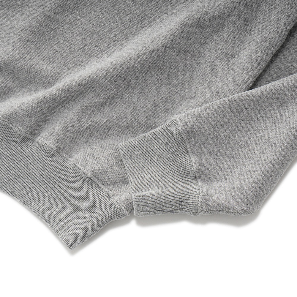 BLUE BLUE ブルーブルー トリプルBLUE BLUE クルーネックスウェットシャツ 1008638 GREY