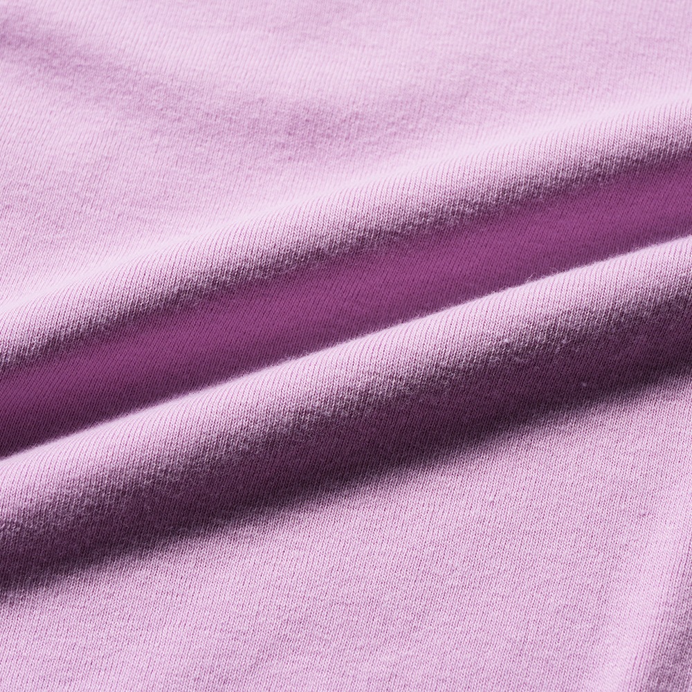 GICIPI ジチピ 2420P ARGENTO COTONE SOFT アルジェーント コトーネソフト クルーネック 5分袖ニットソー LAVENDER