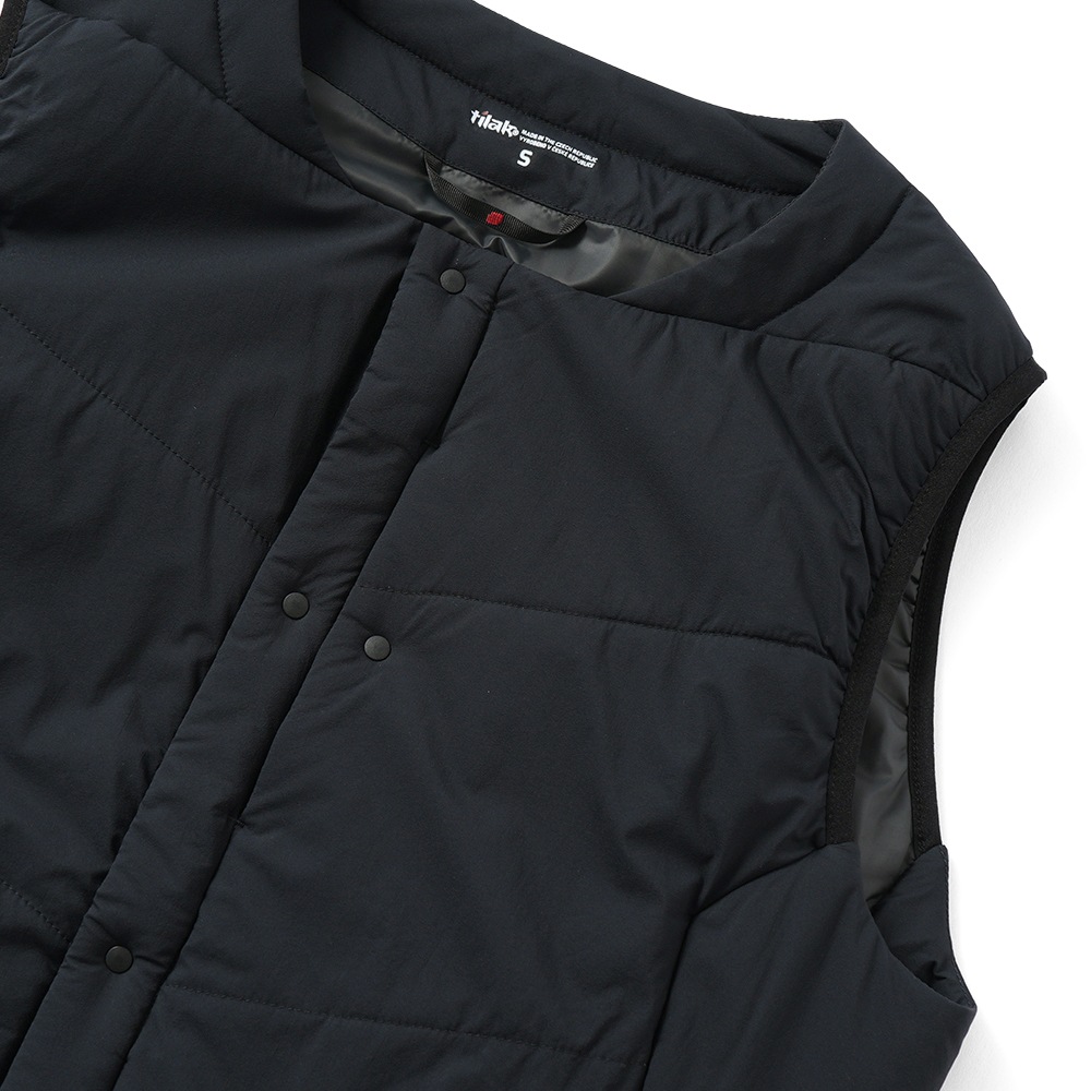 POUTNIK THE URBAN TRAVELER BY TILAK ポートニック ティラック Pygmy Vest ピグミーベスト BLACK