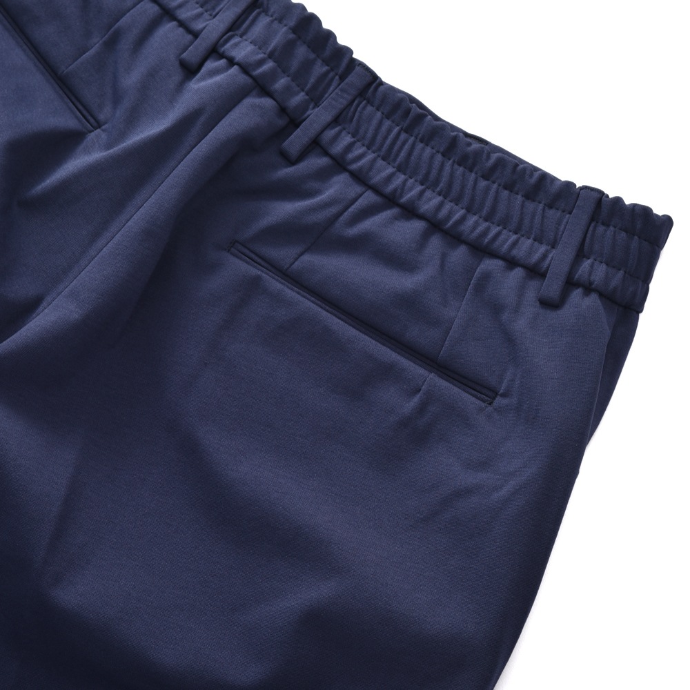 BERWICH ベルウィッチ SAKE 1P GYM SHORT-CN1026X コットンジャージ ショートパンツ NAVY