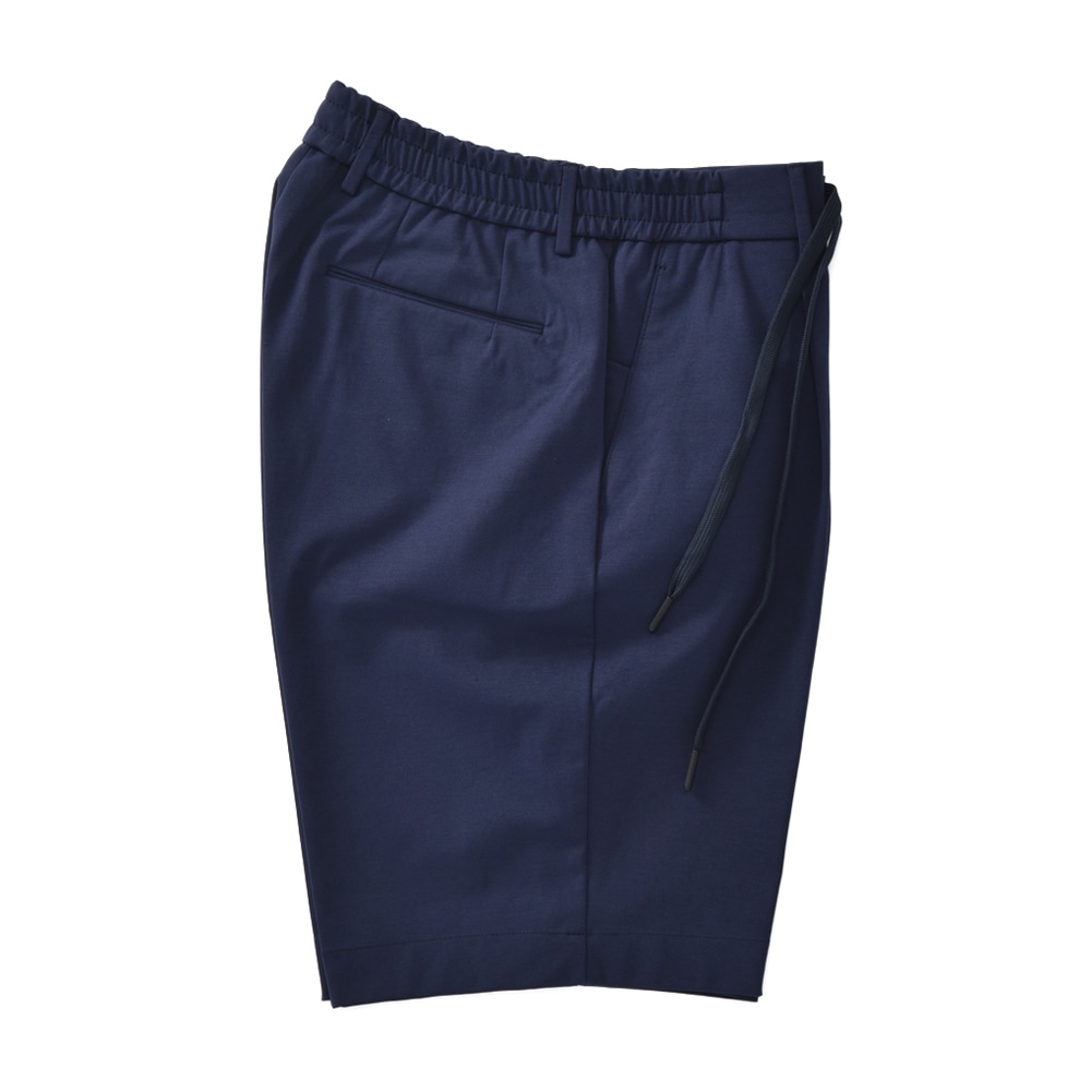 BERWICH ベルウィッチ SAKE 1P GYM SHORT-CN1026X コットンジャージ ショートパンツ NAVY