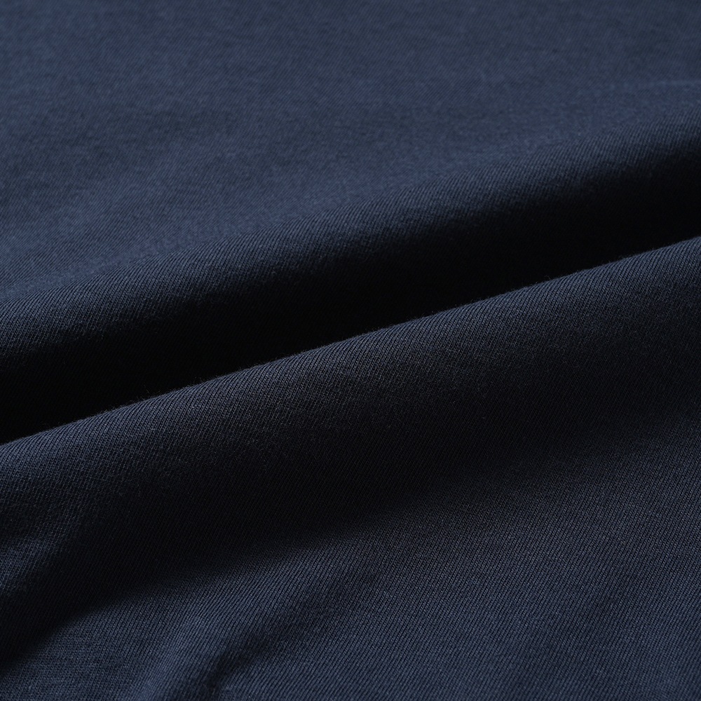 AINTICIPO アンティーチポ NEBBIOLO/SMOOTH スムースコットン クルーネック ショートスリーブTシャツ NAVY