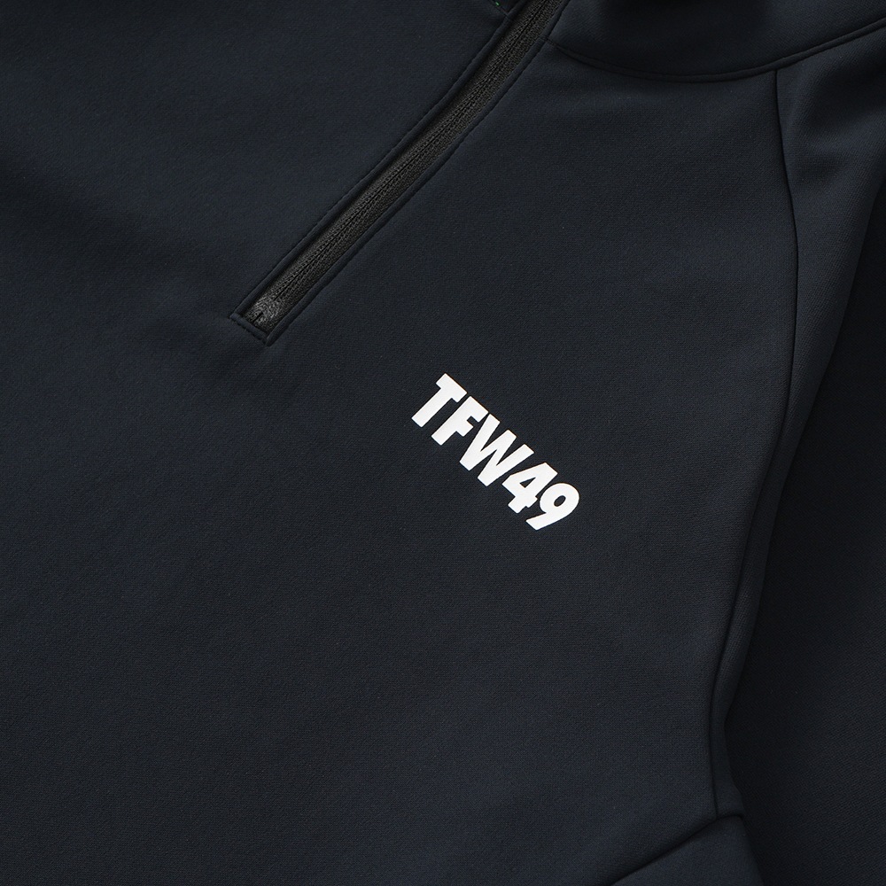 TFW49 ティーエフダブリュー49 HALF ZIP LS ハーフジップロング