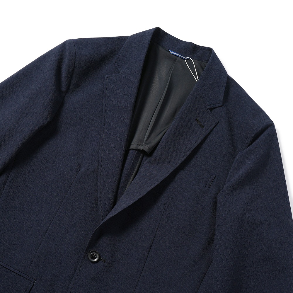 junhashimoto ジュンハシモト セットアップ　ネイビー カモフラ　4 JUNHASHIMOTO ジュンハシモト SEERSUCKER LIGHT 2B JACKET シア