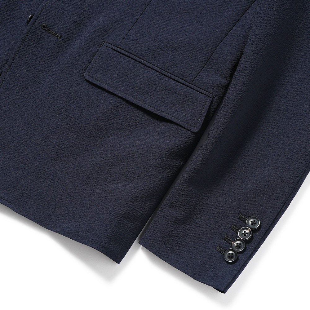 JUNHASHIMOTO ジュンハシモト SEERSUCKER LIGHT 2B JACKET シア