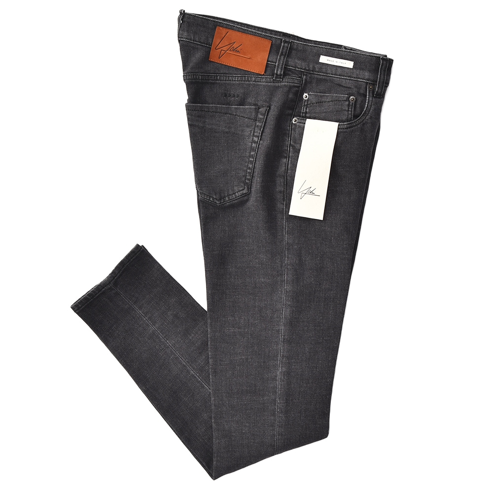 YCHAI イカイ PANATELA パナテラ ウォッシュド ブラック スキニー ストレッチデニム パンツ YPU001/2DS0017BJ BLACK