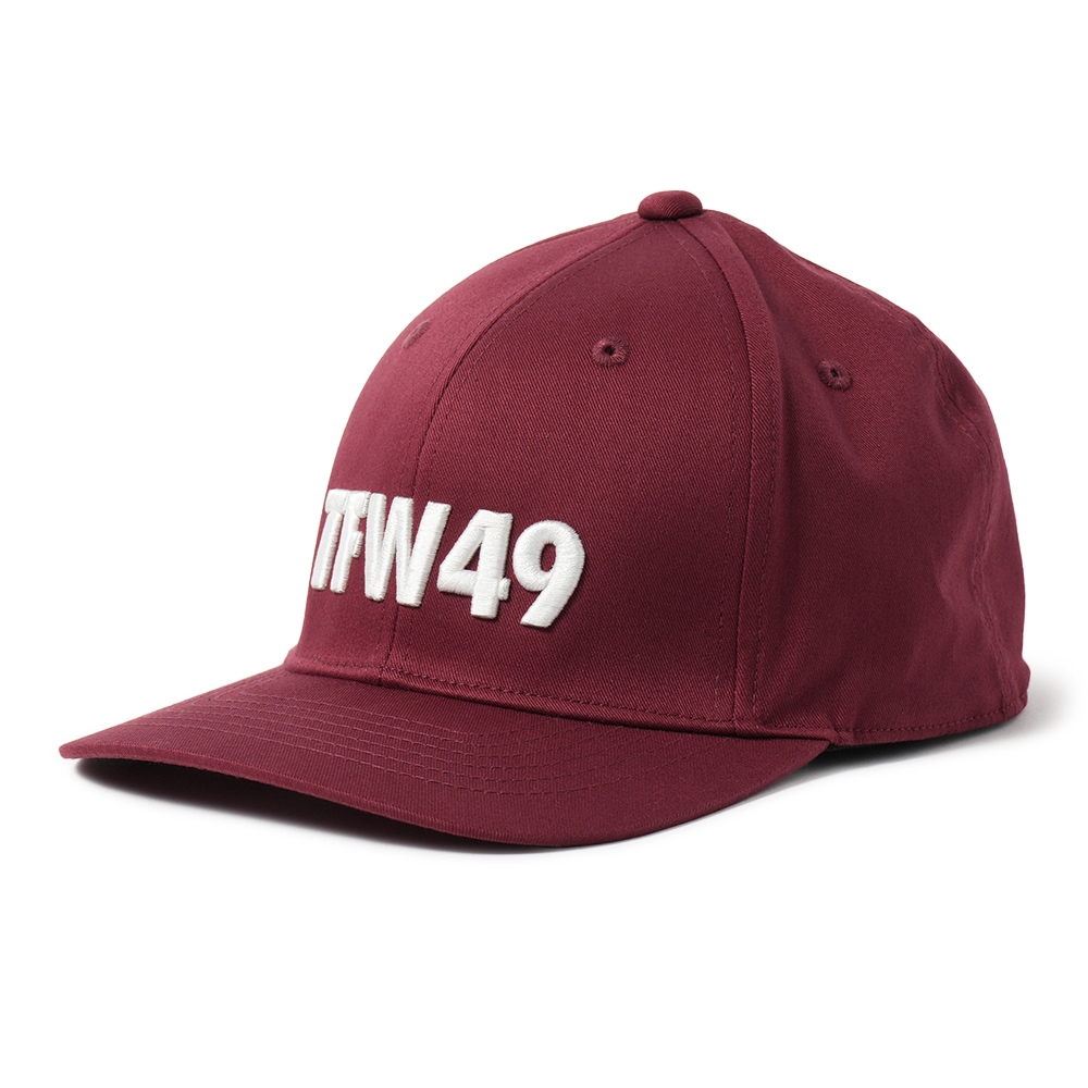 TFW49 ティーエフダブリュー49 TFW49 6P CAP TFW49 6パネル キャップ T132410007 BURGUNDY
