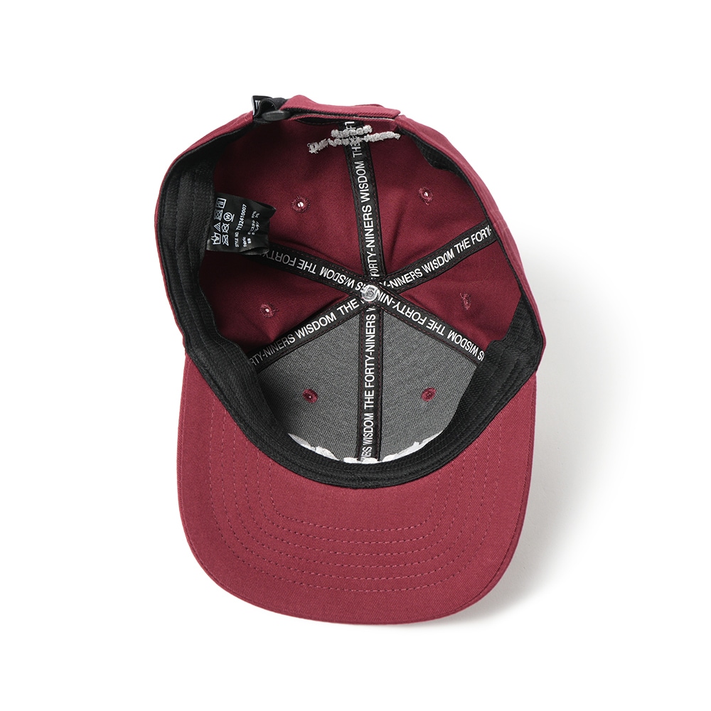 TFW49 ティーエフダブリュー49 TFW49 6P CAP TFW49 6パネル キャップ T132410007 BURGUNDY