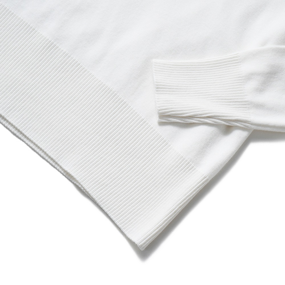 GICIPI ジチピ 2514A ANANAS Cotone Soft アナナス タートルネック ジャストフィット ニットソー Bianco
