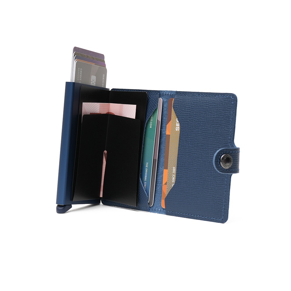 SECRID セクリッド MINIWALLET CRISPLE ミニウォレット NAVY