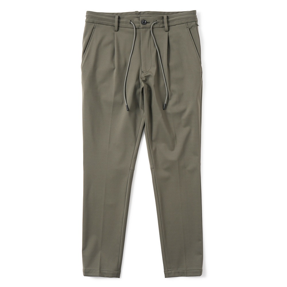 junhashimoto ジュンハシモト 1_TUCK EASY SLIM 1タックイージースリムパンツ 1072620052 KHAKI