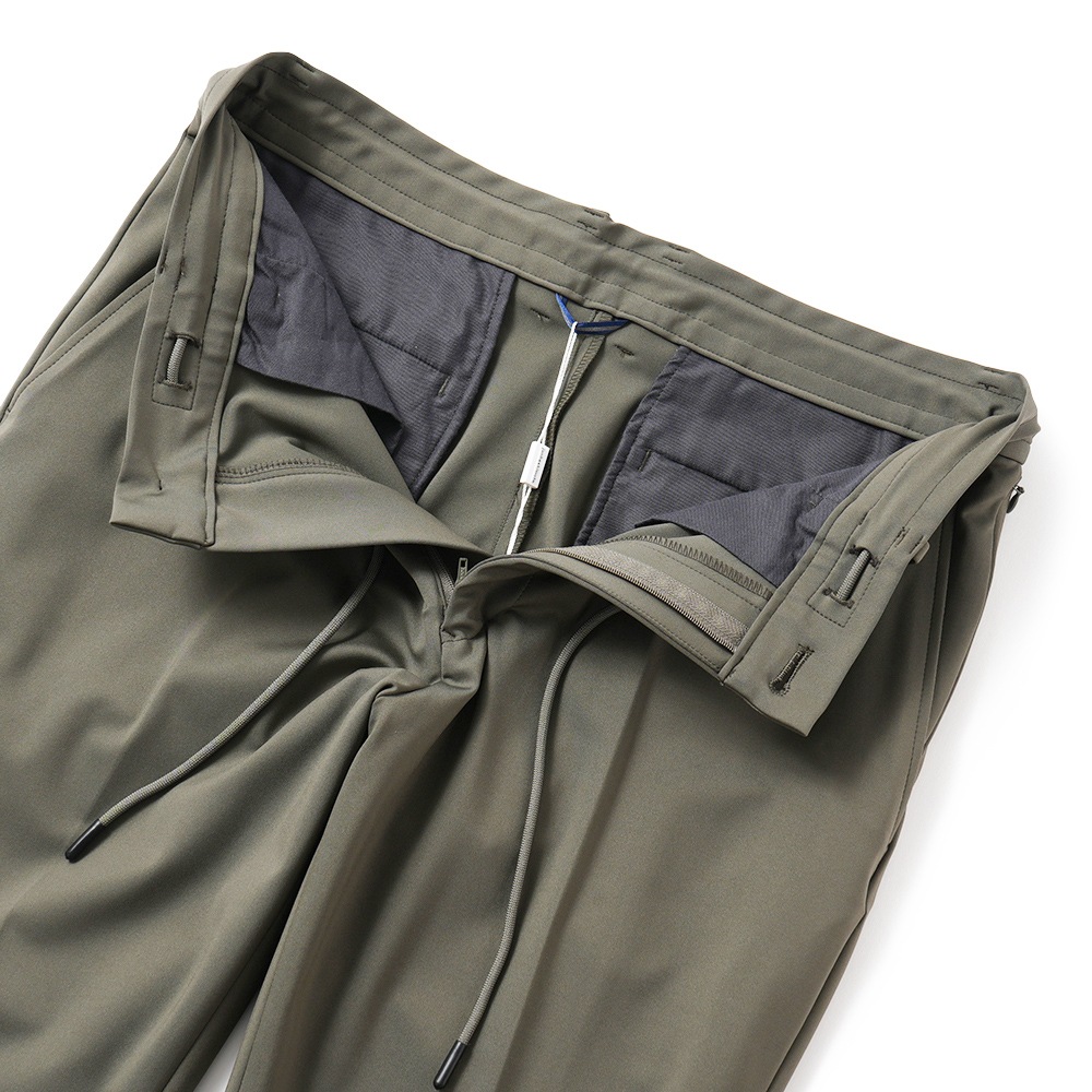 junhashimoto ジュンハシモト 1_TUCK EASY SLIM 1タックイージースリムパンツ 1072620052 KHAKI