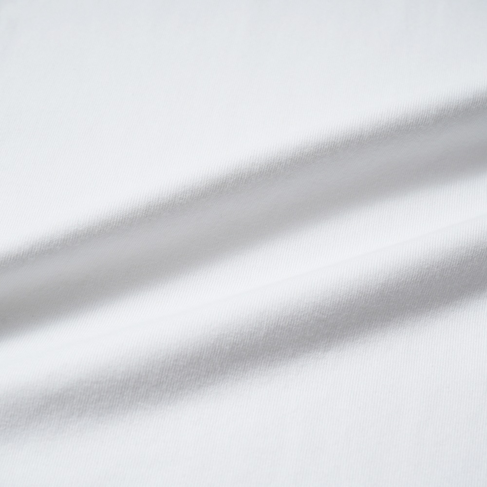 GICIPI ジチピ 2418A CAVOLFIORE COSTINA 1x1 カボルフィオーレ コスティーナ ウノ・ペル・ウノ ボートネック ロングスリーブ Tシャツ WHITE