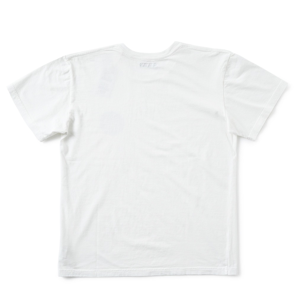 BLUE BLUE ブルーブルー CIRCLE BLUE ショートスリーブ Tシャツ 1011102 WHITE