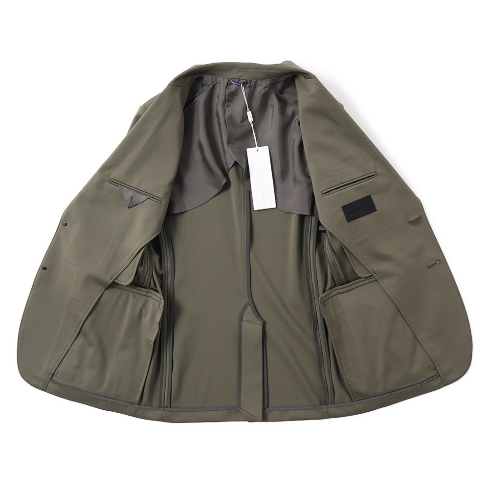 junhashimoto ジュンハシモト NOTCHED LAPEL 2B JACKET ノッチドラペル 2Bジャケット 1032620002 KHAKI