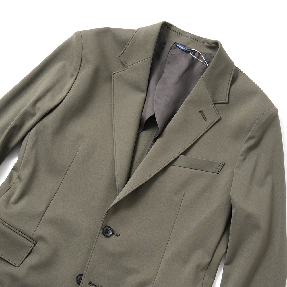 junhashimoto ジュンハシモト NOTCHED LAPEL 2B JACKET ノッチドラペル 2Bジャケット 1032620002 KHAKI