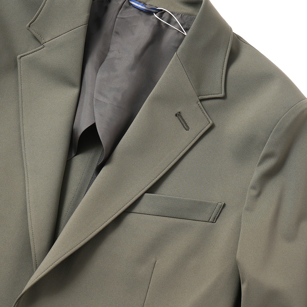 junhashimoto ジュンハシモト NOTCHED LAPEL 2B JACKET ノッチドラペル 2Bジャケット 1032620002 KHAKI