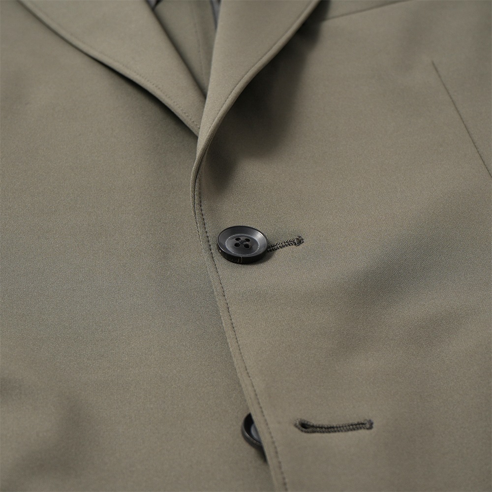 junhashimoto ジュンハシモト NOTCHED LAPEL 2B JACKET ノッチドラペル 2Bジャケット 1032620002 KHAKI