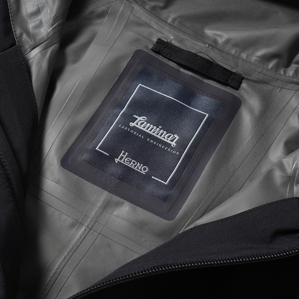 HERNO Laminar ヘルノ ラミナー ゴアテックス パックライト フーデッドコート PA00034UL/11101 BLACK