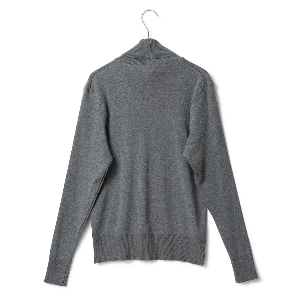 GICIPI ジチピ 2514A ANANAS Cotone Soft アナナス タートルネック ジャストフィット ニットソー Carbone