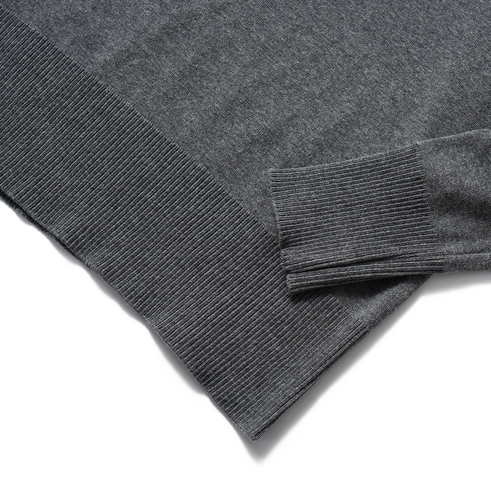 GICIPI ジチピ 2514A ANANAS Cotone Soft アナナス タートルネック ジャストフィット ニットソー Carbone