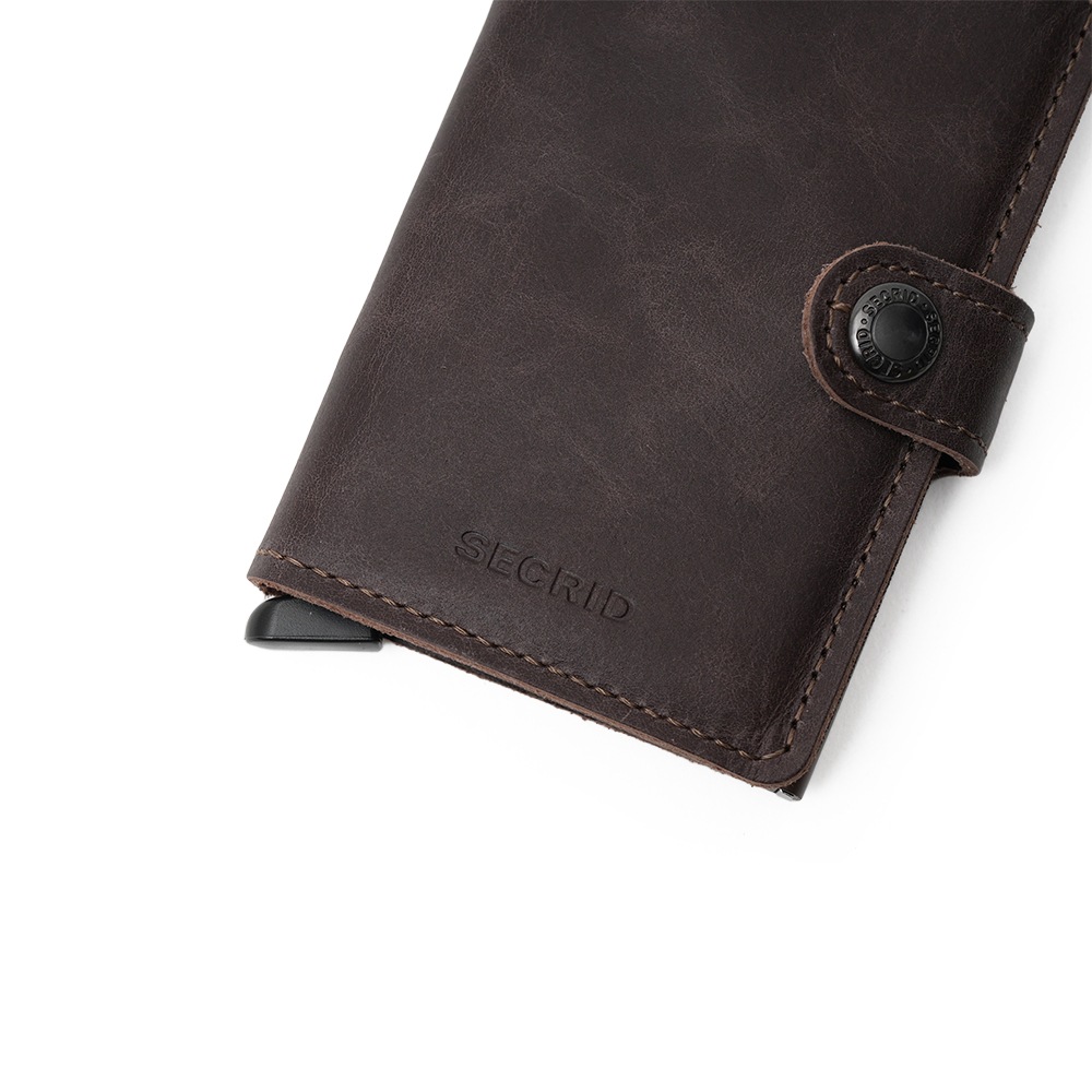 SECRID セクリッド MINIWALLET VINTAGE ミニウォレット CHOCOLATE