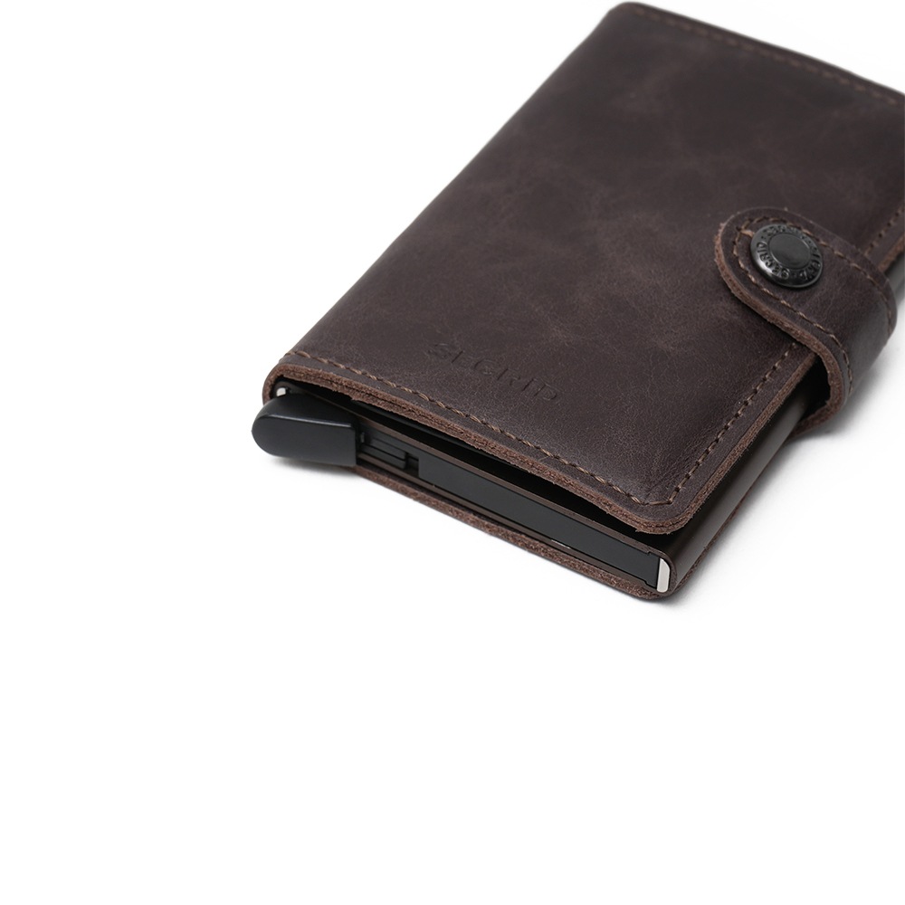SECRID セクリッド MINIWALLET VINTAGE ミニウォレット CHOCOLATE