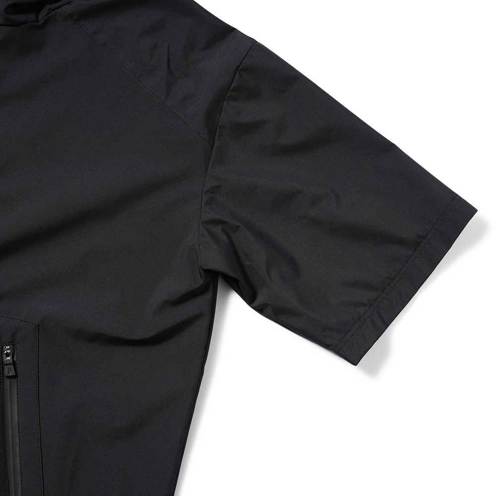 HERNO Laminar ヘルノ ラミナー ゴアテックス ウィンドストッパー ショートスリーブ アノラックジャケット GI00122UL/11106 BLACK
