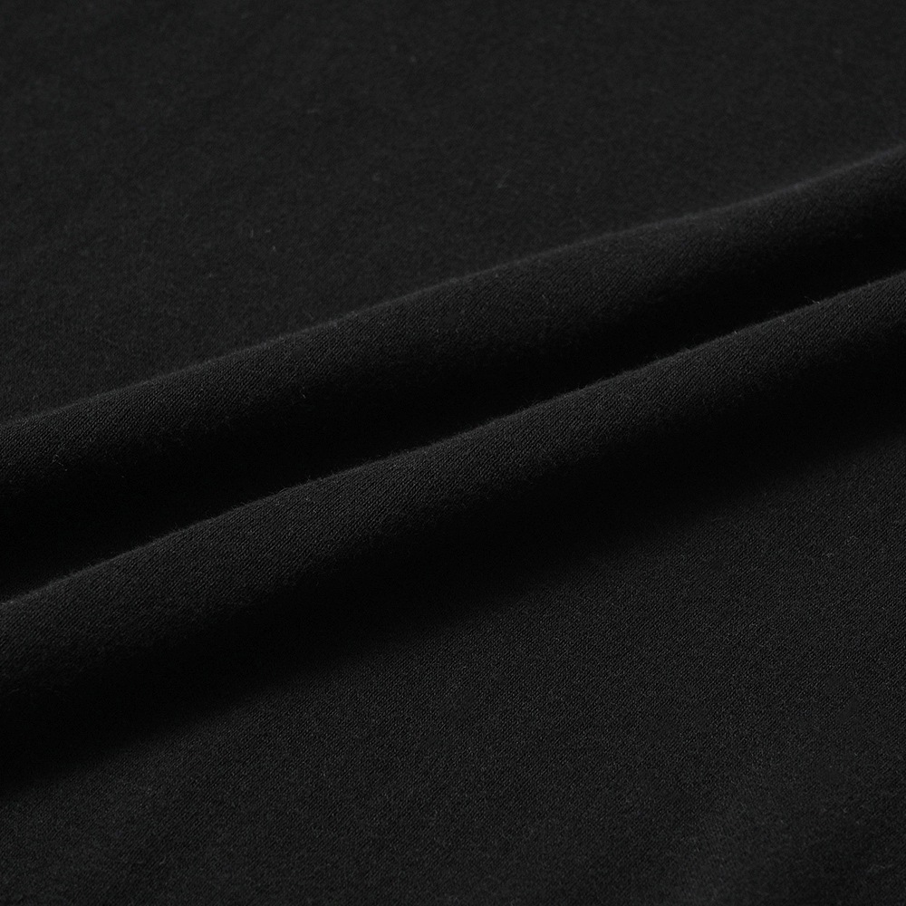 GICIPI ジチピ 2412A FRAGORA COTONE SOFT フラーゴラ コトーネソフト クルーネック ジャストフィット ニットソー BLACK