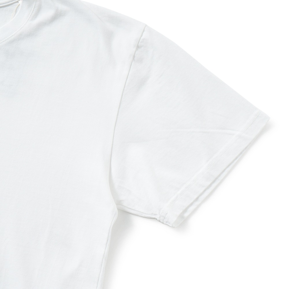BLUE BLUE ブルーブルー フロッキー SQUARE B Tシャツ 1011136 WHITE