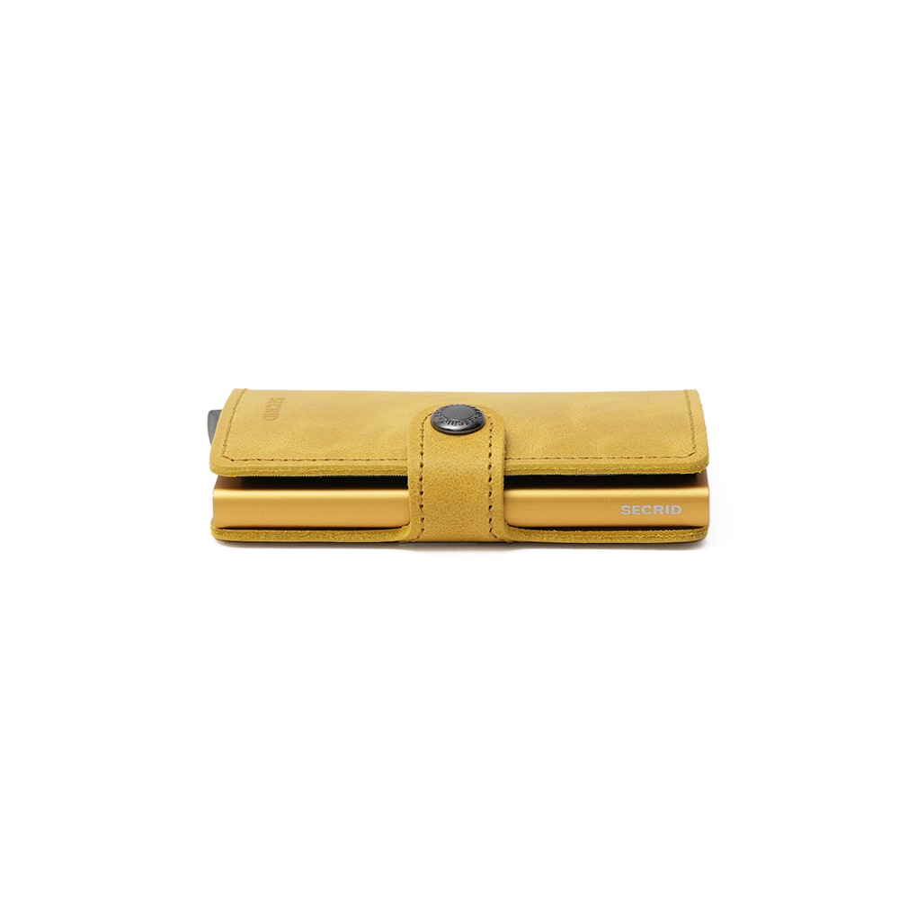 SECRID セクリッド MINIWALLET VINTAGE ミニウォレット YELLOW
