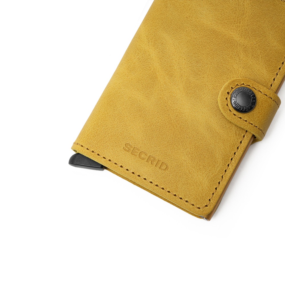 SECRID セクリッド MINIWALLET VINTAGE ミニウォレット YELLOW