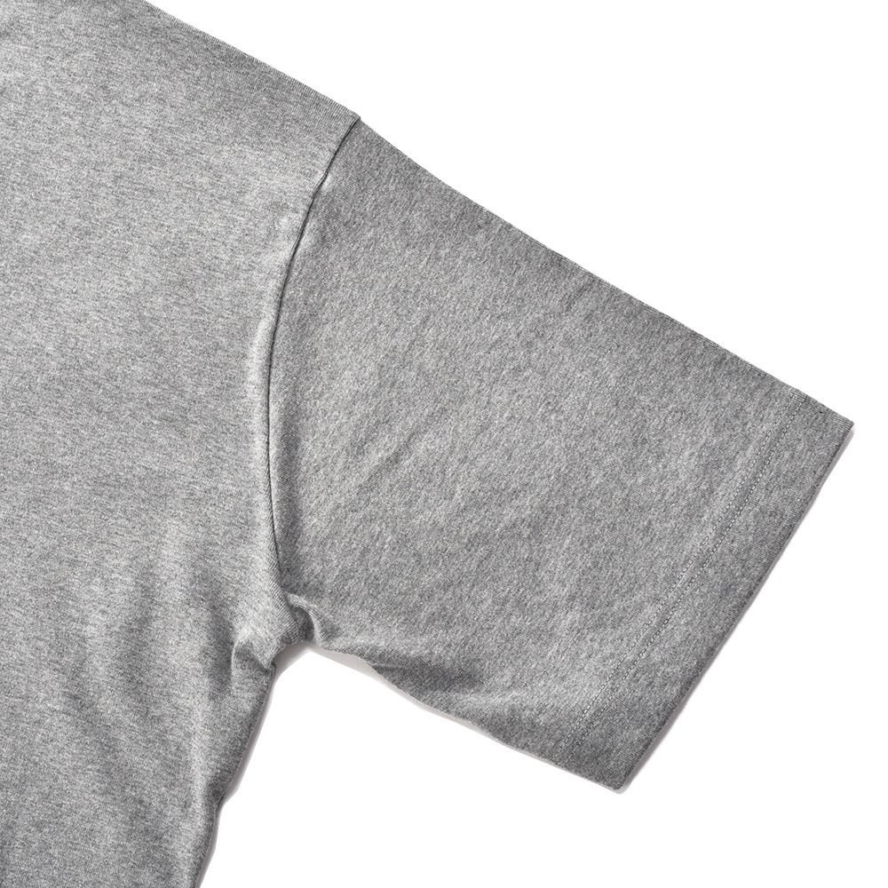 GICIPI ジチピ 2301P TONNO トーンノ フライス編み クルーネックリラックスフィットTシャツ GRAY