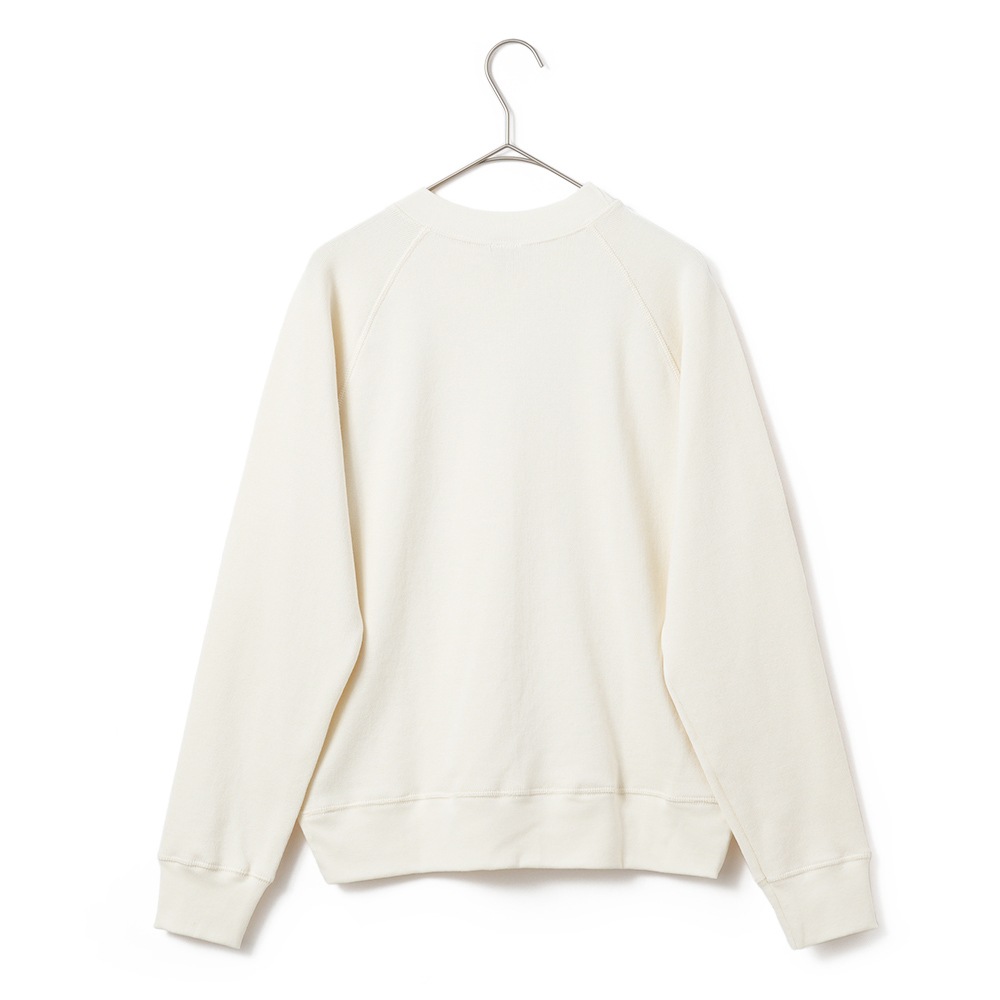 GICIPI ジチピ 2517A Tartufo PESANTE タルトゥーフォ コットン ミラノリブ ラグランスリーブ ニットソー Panna