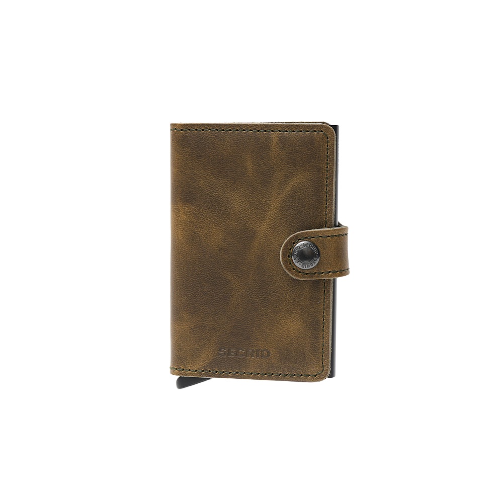 SECRID セクリッド MINIWALLET VINTAGE ミニウォレット OLIVE-BLACK