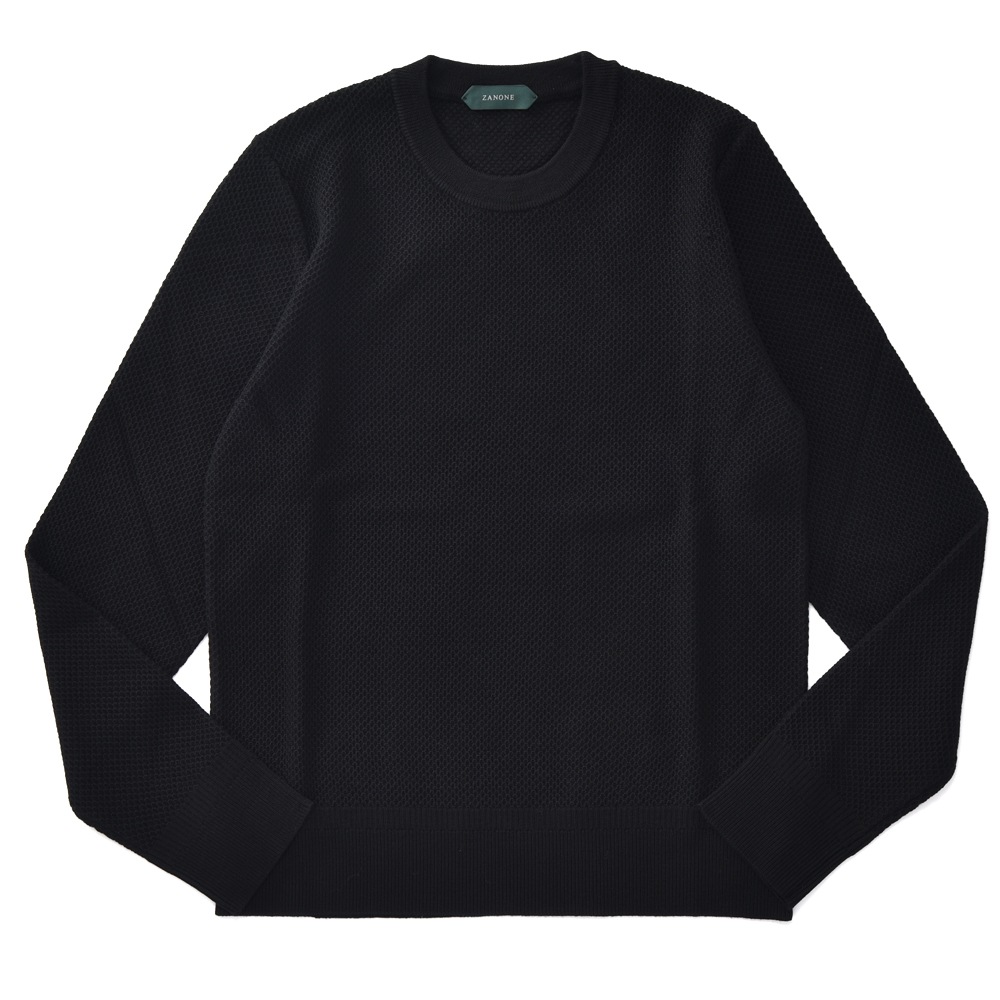 ZANONE ザノーネ GIRO ウール 12ゲージ クルーネック ニット 812878