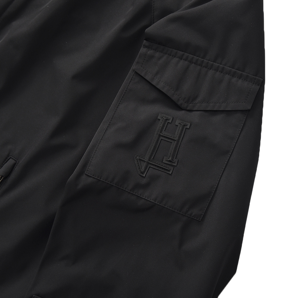 HERNO ヘルノ 高密度ポリエステル MA-1型ブルゾン GI000331U/12491 BLACK
