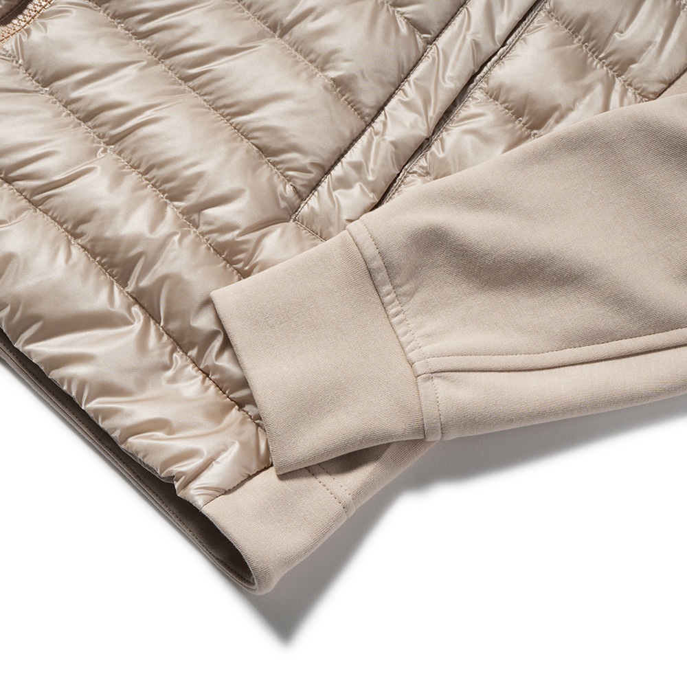 HERNO ヘルノ スウェット・ライトダウン フーデッドブルゾン PI001009U