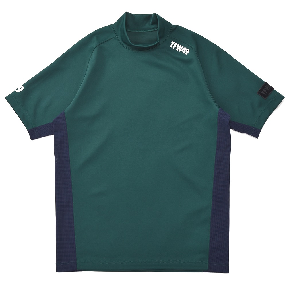 TFW49】SIDE MESH MOCK NECK T102320006