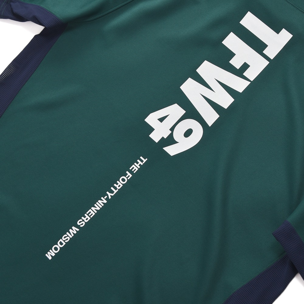 TFW49】SIDE MESH MOCK NECK T102320006