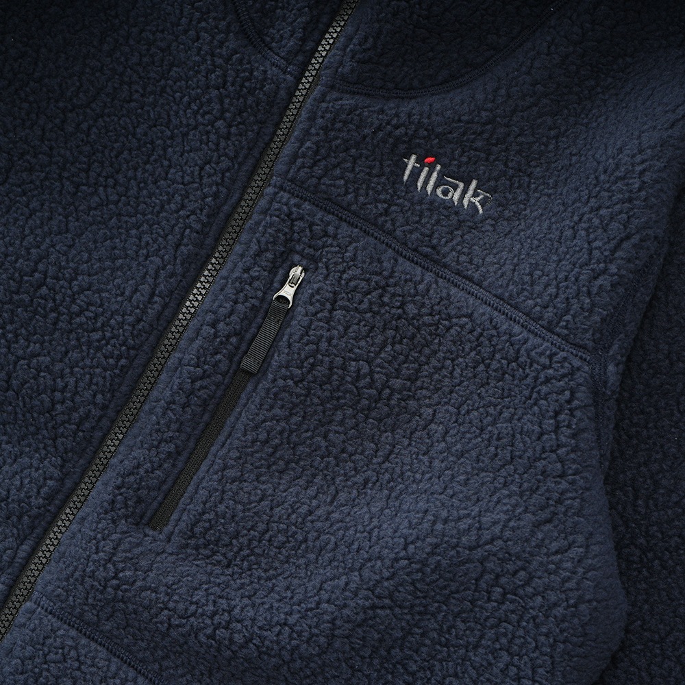 TILAK ティラック NUUK HOODIE BOA ヌークフーディー ボア NAVY 【国内 