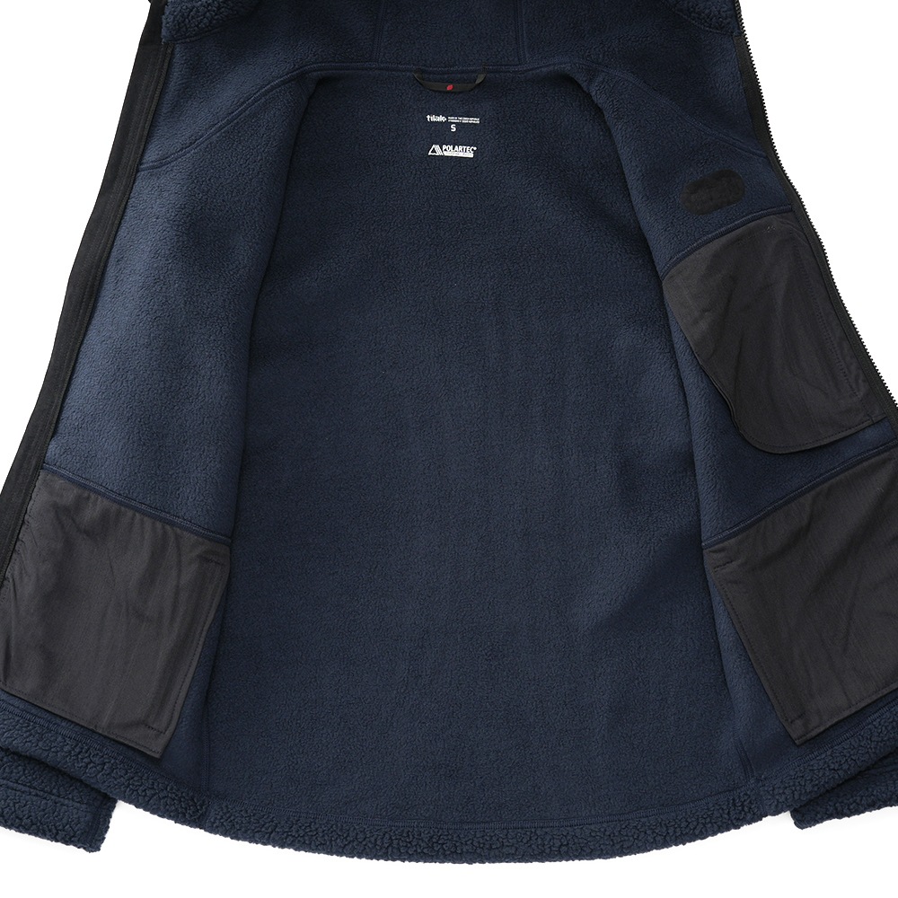 TILAK ティラック NUUK HOODIE BOA ヌークフーディー ボア NAVY 【国内 