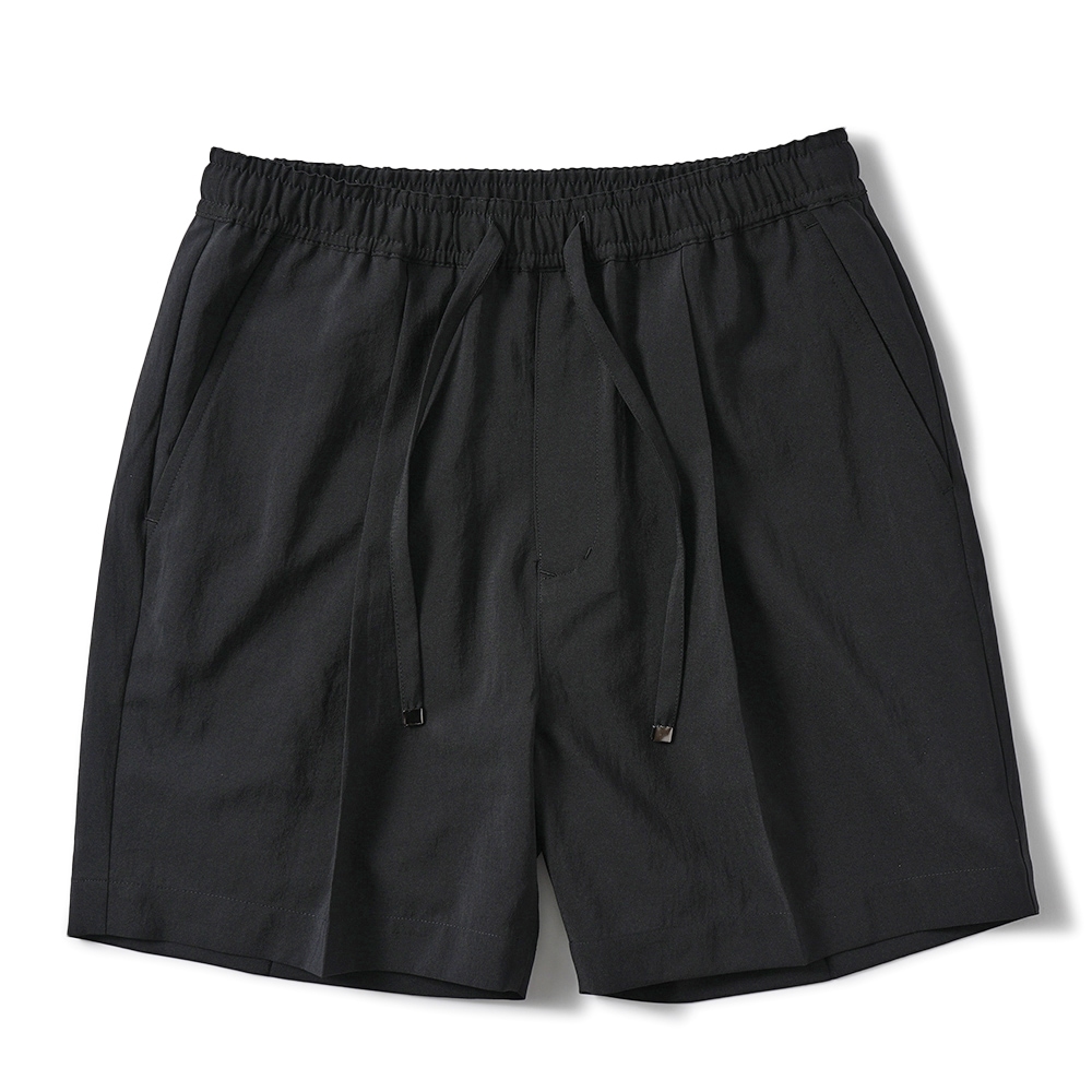 junhashimoto ジュンハシモト USO LINEN SHORTS USOリネンショーツ 1072520001 BLACK