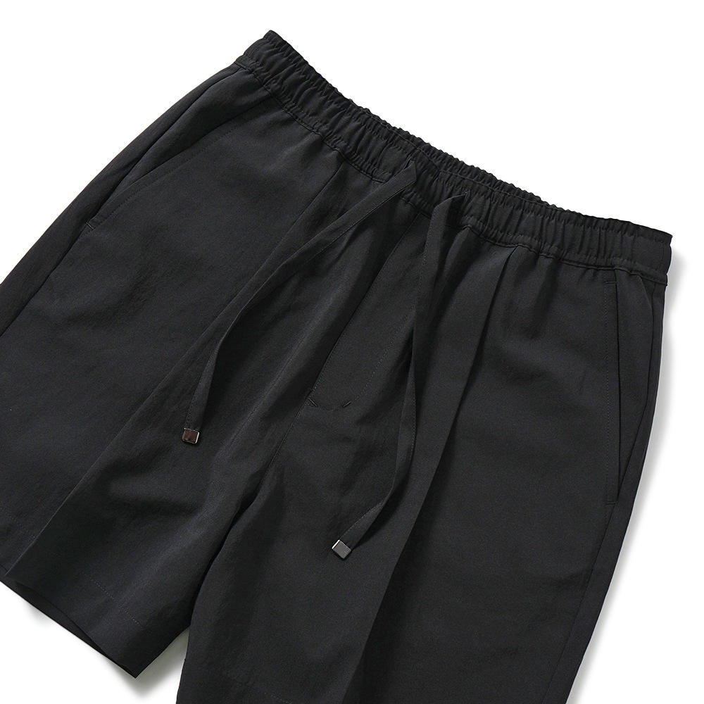 junhashimoto ジュンハシモト USO LINEN SHORTS USOリネンショーツ 1072520001 BLACK