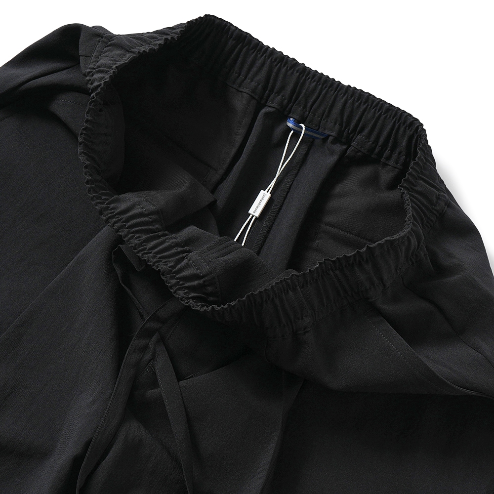 junhashimoto ジュンハシモト USO LINEN SHORTS USOリネンショーツ 1072520001 BLACK