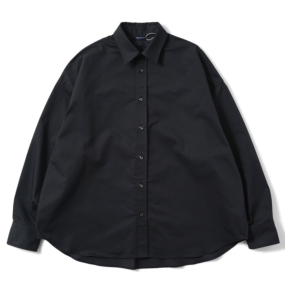 junhashimoto ジュンハシモト MEGA BIG SHIRT メガビッグシャツ 1062610006 BLACK