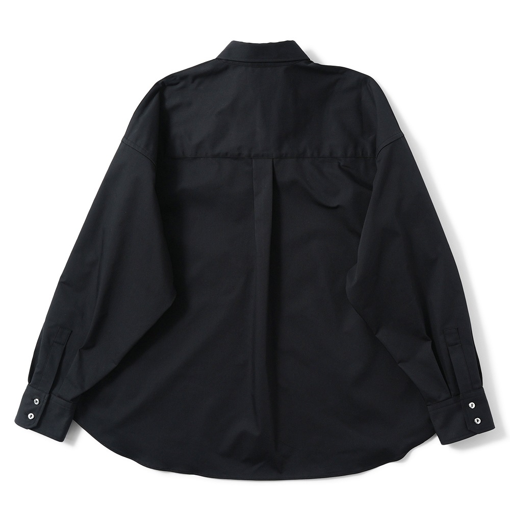 junhashimoto ジュンハシモト MEGA BIG SHIRT メガビッグシャツ 1062610006 BLACK