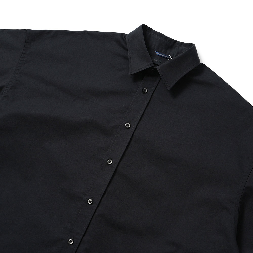 junhashimoto ジュンハシモト MEGA BIG SHIRT メガビッグシャツ 1062610006 BLACK